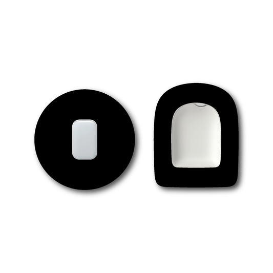 “Black” - Waterproof CGM Overpatches for Dexcom, Libre, Medtronic & Medtrum