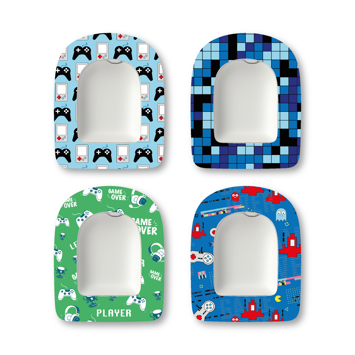 “Pixel Player” - Waterproof CGM Overpatches for Dexcom, Libre, Medtronic & Medtrum