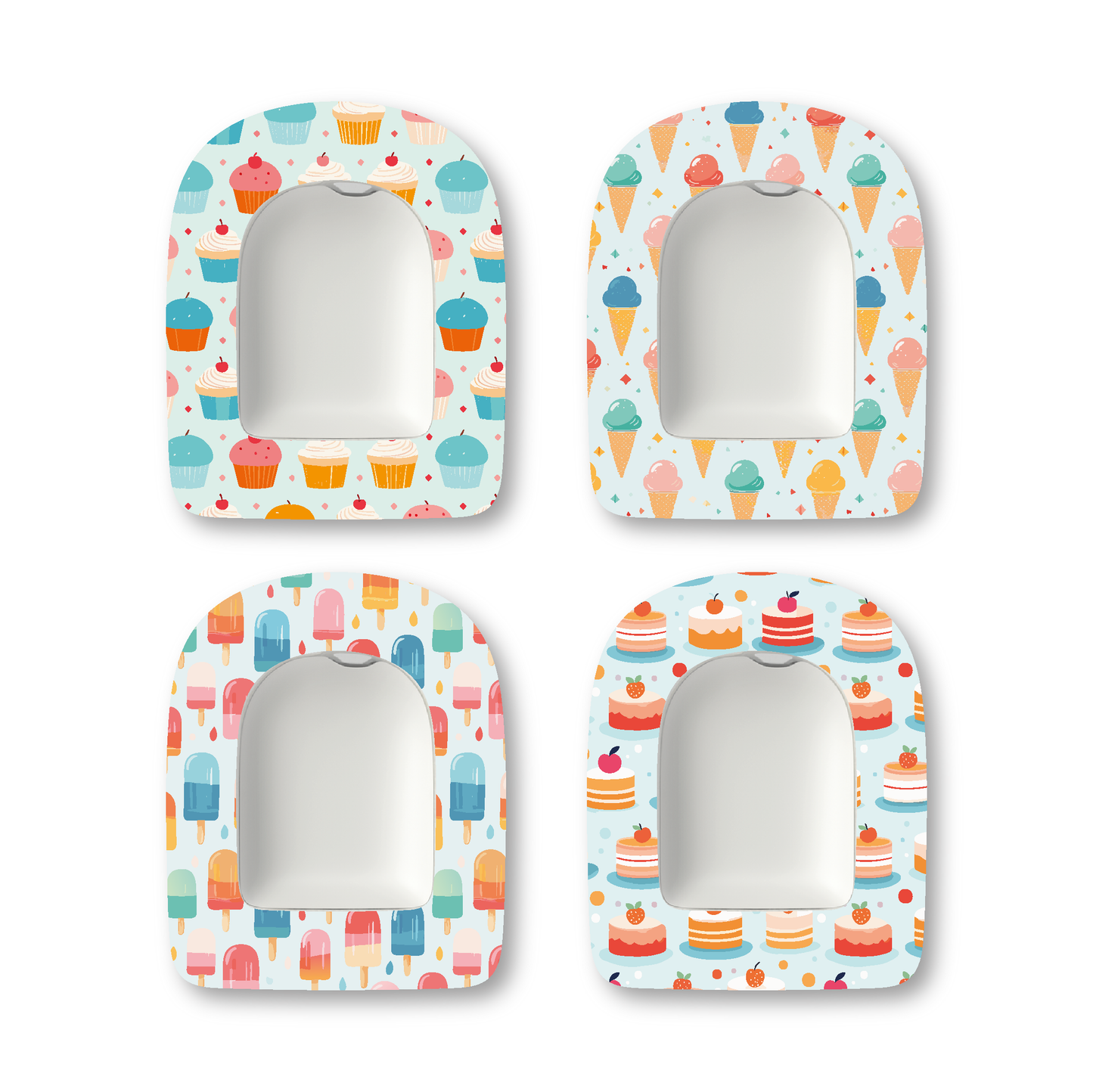 “Sweet Delights” - Waterproof CGM Overpatches for Dexcom, Libre, Medtronic & Medtrum