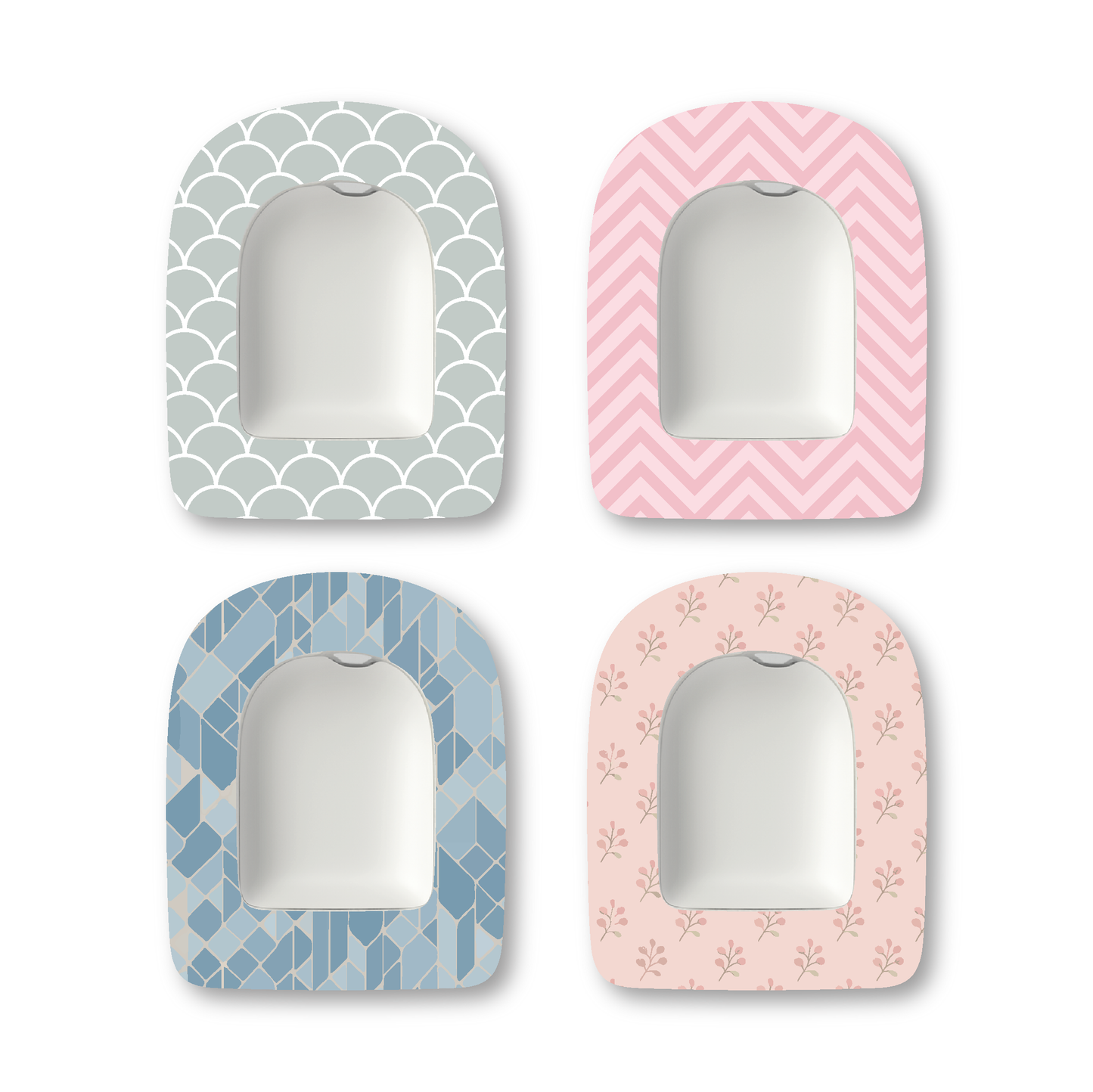 “Pastel Pixels” - Waterproof CGM Overpatches for Dexcom, Libre, Medtronic & Medtrum