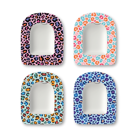 “Leopard Pop” - Waterproof CGM Overpatches for Dexcom, Libre, Medtronic & Medtrum
