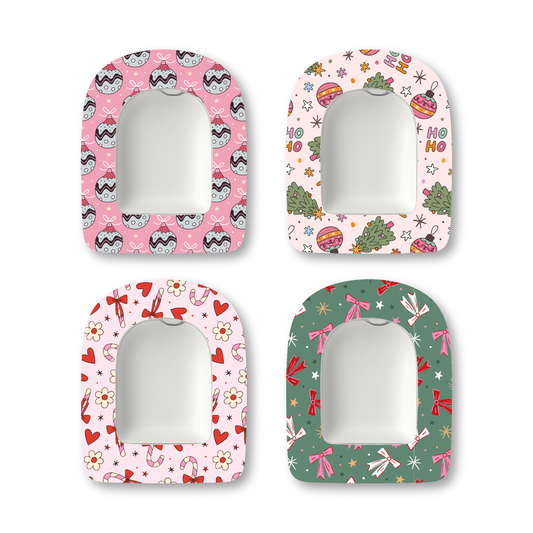 “Bow & Bauble” - Waterproof CGM Overpatches for Dexcom, Libre, Medtronic & Medtrum