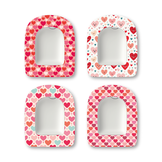“Love Notes” - Waterproof CGM Overpatches for Dexcom, Libre, Medtronic & Medtrum