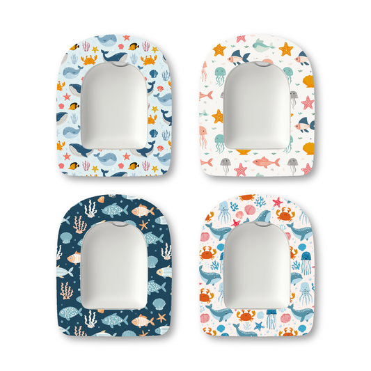 “Under Sea” - Waterproof CGM Overpatches for Dexcom, Libre, Medtronic & Medtrum