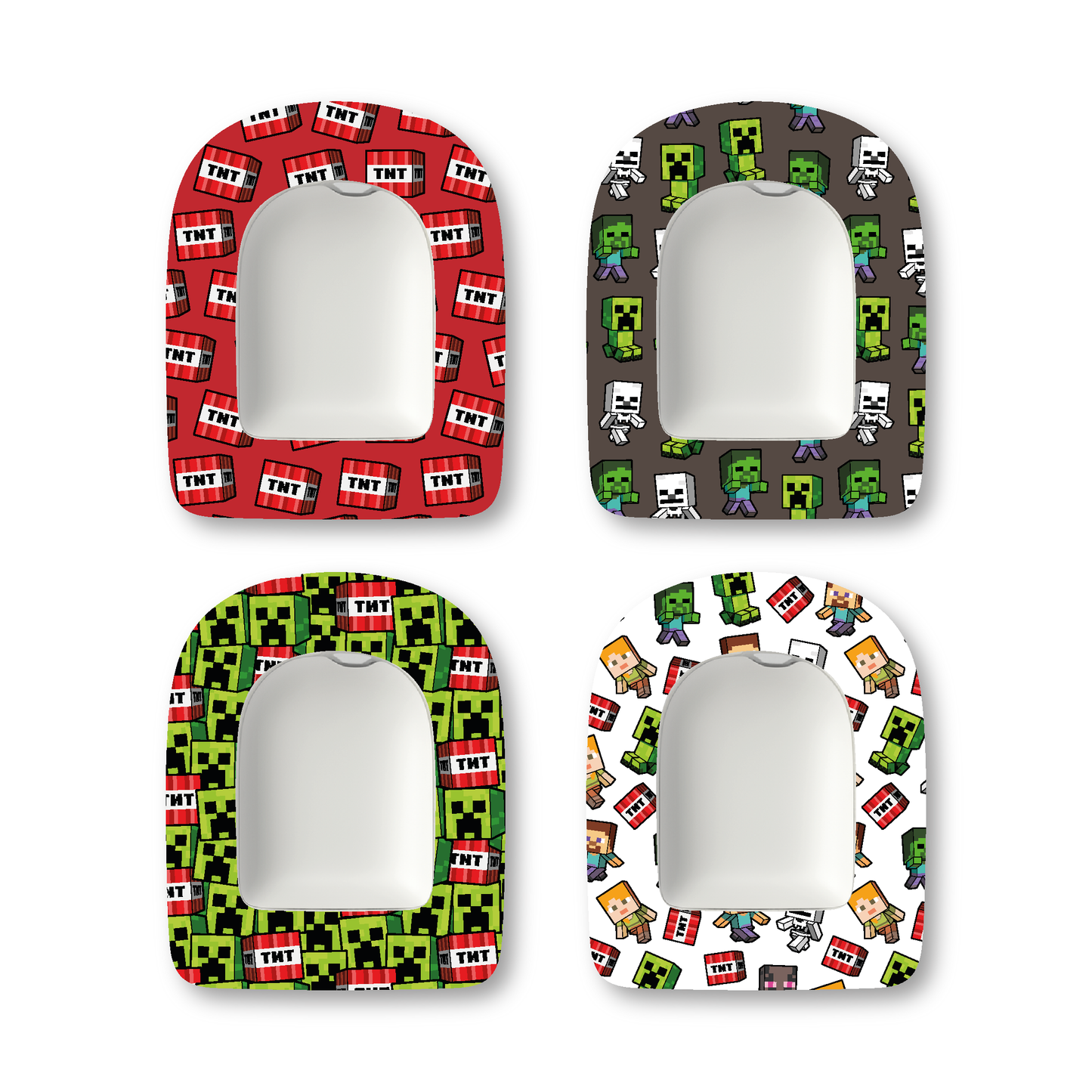 “Creeper World” - Waterproof CGM Overpatches for Dexcom, Libre, Medtronic & Medtrum