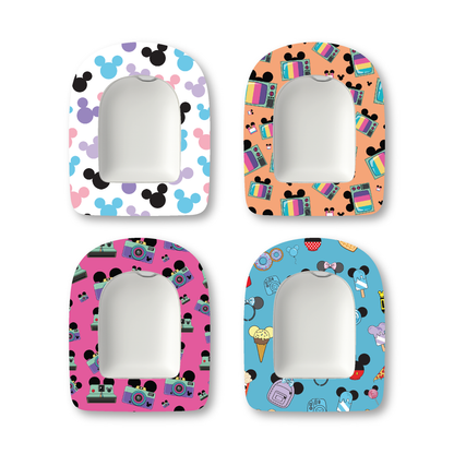 “Ear-Resistant” - Waterproof CGM Overpatches for Dexcom, Libre, Medtronic & Medtrum