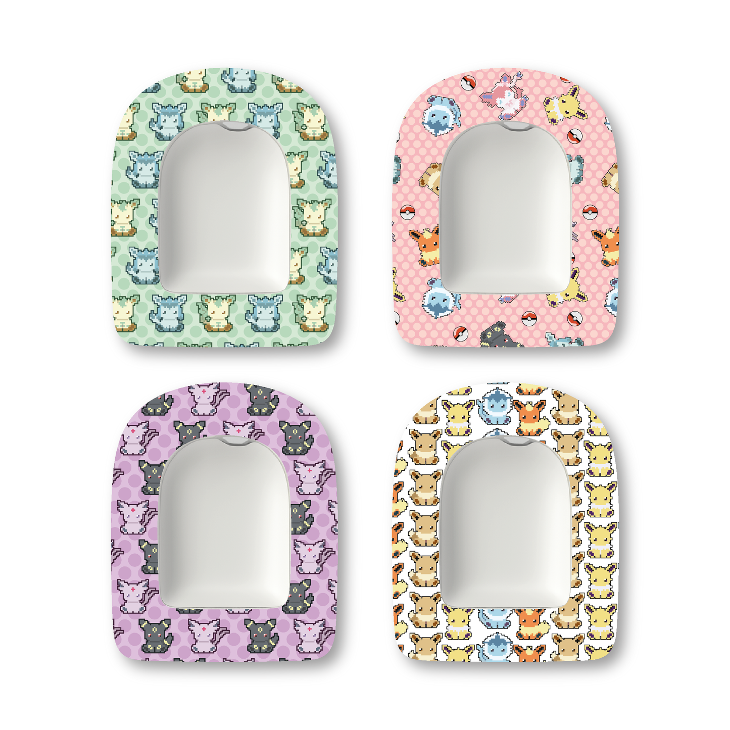 “Pixel Critters” - Waterproof CGM Overpatches for Dexcom, Libre, Medtronic & Medtrum