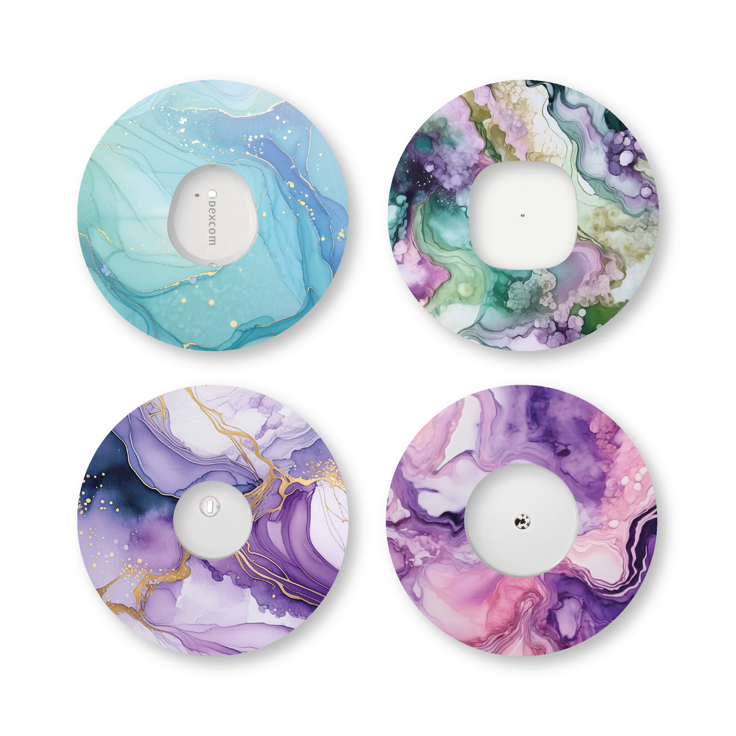 “Marble” - Waterproof CGM Overpatches for Dexcom, Libre, Medtronic & Medtrum