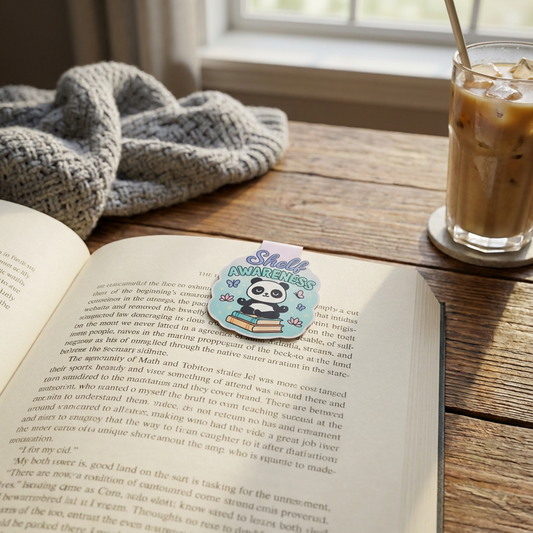 “Shelf Awareness” – Magnetic Bookmark for Neurodivergent Book Lovers