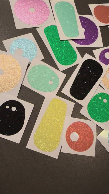 "Glitter" - CGM Sensor Stickers for Dexcom, Libre, Medtronic & Medtrum
